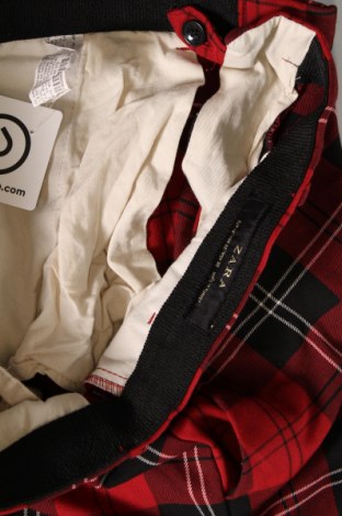 Мъжки панталон Zara, Размер M, Цвят Червен, Цена 12,15 лв.