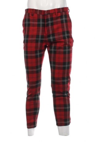 Pantaloni de bărbați Zara, Mărime M, Culoare Roșu, Preț 39,97 Lei