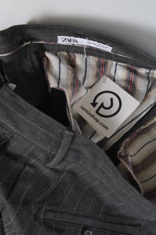Мъжки панталон Zara, Размер S, Цвят Сив, Цена 10,80 лв.
