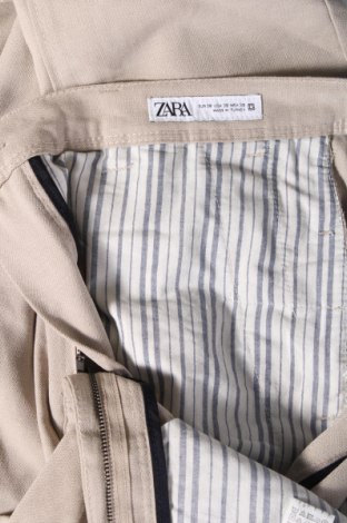 Pánské kalhoty  Zara, Velikost M, Barva Béžová, Cena  430,00 Kč