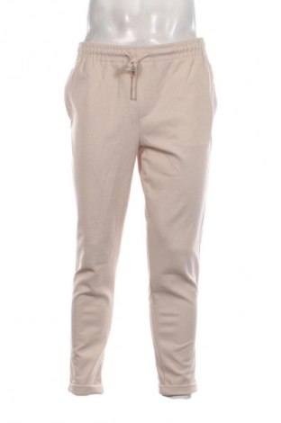 Мъжки панталон Zara, Размер L, Цвят Екрю, Цена 27,00 лв.