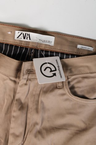 Pánske nohavice  Zara, Veľkosť M, Farba Béžová, Cena  6,12 €