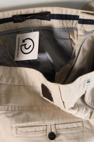 Pánské kalhoty  Zara Man, Velikost L, Barva Béžová, Cena  205,00 Kč