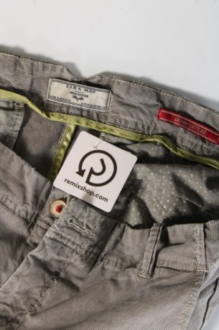 Мъжки панталон Zara Man, Размер L, Цвят Сив, Цена 12,15 лв.