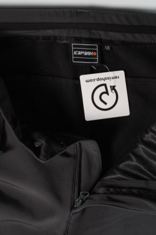 Ανδρικό παντελόνι για χειμερινά σπορ Icepeak, Μέγεθος S, Χρώμα Μαύρο, Τιμή 48,71 €