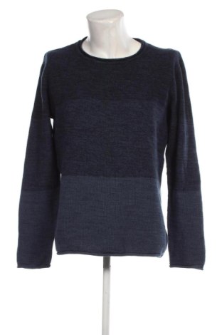 Ανδρικό πουλόβερ ! Solid, Μέγεθος XXL, Χρώμα Μπλέ, Τιμή 30,96 €