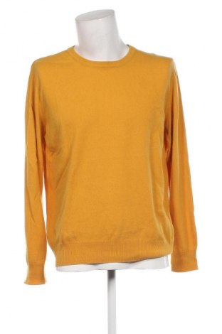 Ανδρικό πουλόβερ ANDREA FENZI, Μέγεθος XL, Χρώμα Κίτρινο, Τιμή 17,00 €