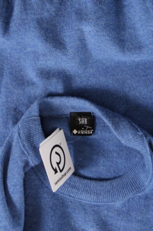 Мъжки пуловер ANDREA FENZI, Размер L, Цвят Син, Цена 19,94 лв.