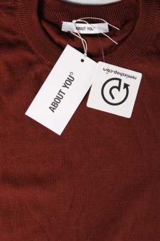Мъжки пуловер About You, Размер XL, Цвят Кафяв, Цена 31,00 лв.