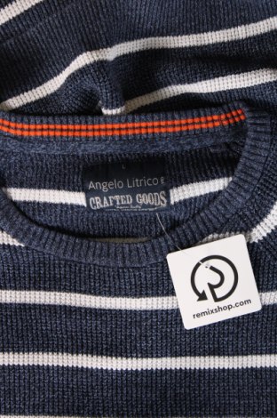 Ανδρικό πουλόβερ Angelo Litrico, Μέγεθος L, Χρώμα Μπλέ, Τιμή 11,12 €