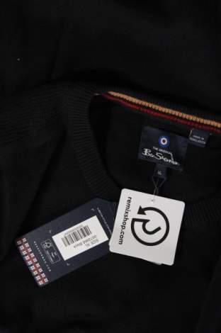 Ανδρικό πουλόβερ Ben Sherman, Μέγεθος XL, Χρώμα Μαύρο, Τιμή 46,90 €