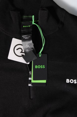 Ανδρικό πουλόβερ Boss Green, Μέγεθος M, Χρώμα Μαύρο, Τιμή 91,65 €