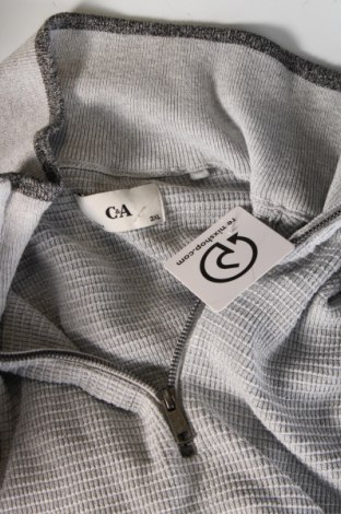 Herrenpullover C&A, Größe 3XL, Farbe Grau, Preis € 14,13