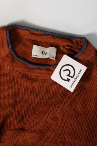 Herrenpullover C&A, Größe M, Farbe Braun, Preis € 11,50