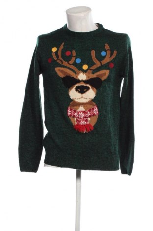 Ανδρικό πουλόβερ C&A, Μέγεθος S, Χρώμα Πράσινο, Τιμή 10,76 €