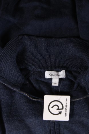 Herrenpullover Calvin Klein, Größe L, Farbe Blau, Preis 57,06 €
