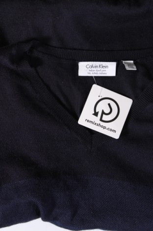 Ανδρικό πουλόβερ Calvin Klein, Μέγεθος L, Χρώμα Μπλέ, Τιμή 50,72 €