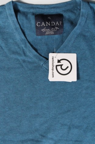 Ανδρικό πουλόβερ Canda, Μέγεθος XL, Χρώμα Μπλέ, Τιμή 10,58 €
