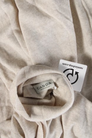 Ανδρικό πουλόβερ Canda, Μέγεθος XL, Χρώμα  Μπέζ, Τιμή 11,12 €