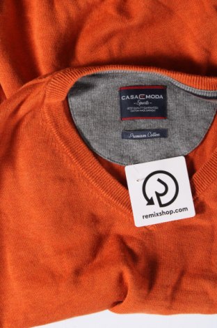 Мъжки пуловер Casa Moda, Размер XL, Цвят Оранжев, Цена 62,00 лв.