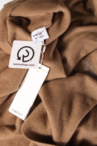 Ανδρικό πουλόβερ Celio, Μέγεθος S, Χρώμα Καφέ, Τιμή 23,71 €