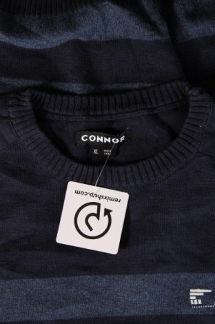 Ανδρικό πουλόβερ Connor, Μέγεθος XL, Χρώμα Μπλέ, Τιμή 11,12 €