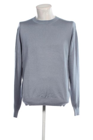 Мъжки пуловер Dan Fox X About You, Размер L, Цвят Син, Цена 46,20 лв.