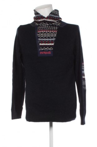 Ανδρικό πουλόβερ Desigual, Μέγεθος M, Χρώμα Μπλέ, Τιμή 36,43 €