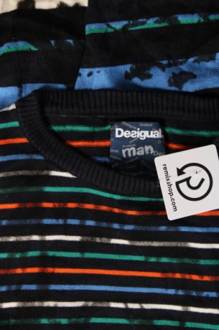 Ανδρικό πουλόβερ Desigual, Μέγεθος M, Χρώμα Πολύχρωμο, Τιμή 36,43 €