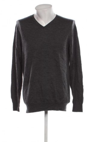 Ανδρικό πουλόβερ Dressmann, Μέγεθος XL, Χρώμα Γκρί, Τιμή 13,67 €