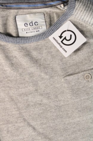 Herrenpullover Edc By Esprit, Größe L, Farbe Grau, Preis 8,49 €