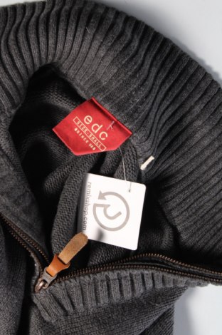 Ανδρικό πουλόβερ Edc By Esprit, Μέγεθος S, Χρώμα Γκρί, Τιμή 12,62 €