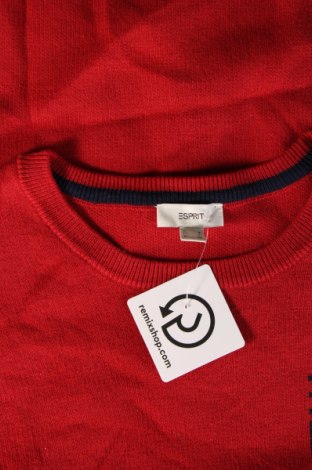 Мъжки пуловер Esprit, Размер L, Цвят Червен, Цена 22,10 лв.