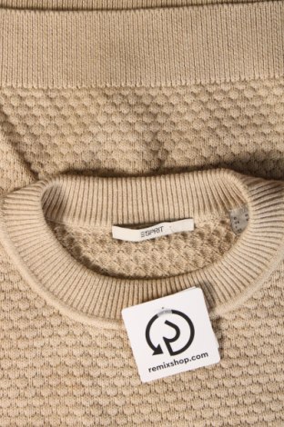 Мъжки пуловер Esprit, Размер M, Цвят Бежов, Цена 19,38 лв.
