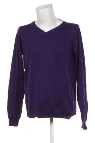 Мъжки пуловер H&M Divided, Размер L, Цвят Лилав, Цена 28,52 лв.