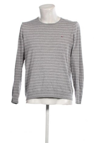 Мъжки пуловер Hilfiger Denim, Размер L, Цвят Сив, Цена 96,00 лв.