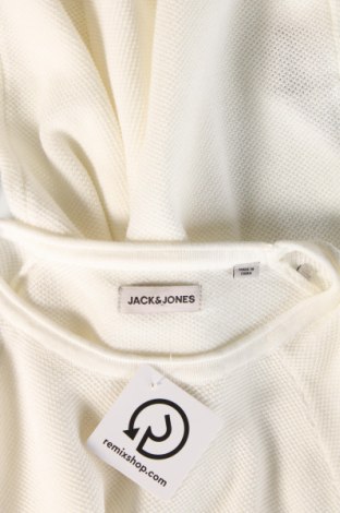 Мъжки пуловер Jack & Jones, Размер S, Цвят Бял, Цена 51,48 лв.