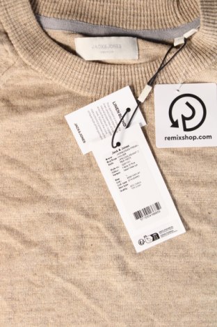 Pánsky sveter  Jack & Jones PREMIUM, Veľkosť L, Farba Béžová, Cena  23,81 €
