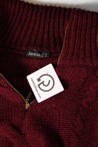 Herrenpullover Janina, Größe M, Farbe Rot, Preis 11,50 €