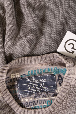Мъжки пуловер Jean Pascale, Размер XL, Цвят Бежов, Цена 18,85 лв.