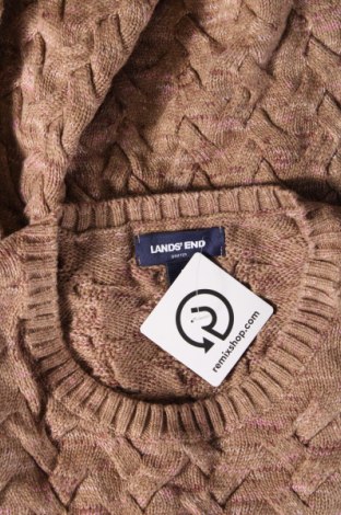Ανδρικό πουλόβερ Land's End, Μέγεθος L, Χρώμα Καφέ, Τιμή 13,67 €