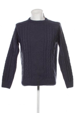 Herrenpullover Manguun, Größe L, Farbe Blau, Preis 12,51 €