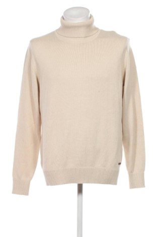 Ανδρικό πουλόβερ Originals By Jack & Jones, Μέγεθος XL, Χρώμα Εκρού, Τιμή 23,81 €