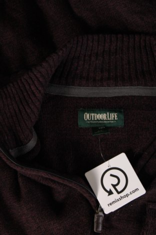 Ανδρικό πουλόβερ Outdoor Life, Μέγεθος L, Χρώμα Βιολετί, Τιμή 14,07 €