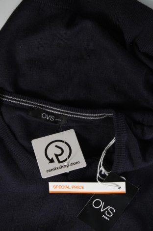 Ανδρικό πουλόβερ Oviesse, Μέγεθος M, Χρώμα Μπλέ, Τιμή 14,23 €