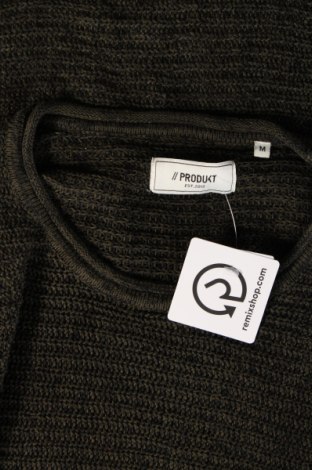 Мъжки пуловер Produkt by Jack & Jones, Размер M, Цвят Зелен, Цена 20,40 лв.