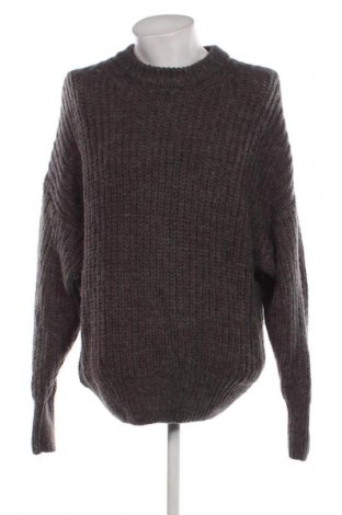 Мъжки пуловер Pull&Bear, Размер S, Цвят Сив, Цена 17,41 лв.