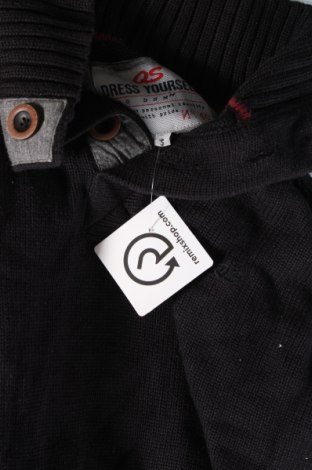 Ανδρικό πουλόβερ Q/S by S.Oliver, Μέγεθος S, Χρώμα Μαύρο, Τιμή 12,62 €