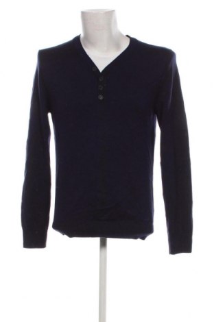 Мъжки пуловер Q/S by S.Oliver, Размер L, Цвят Син, Цена 21,08 лв.