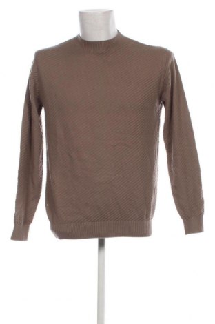 Herrenpullover Review, Größe S, Farbe Beige, Preis 13,49 €